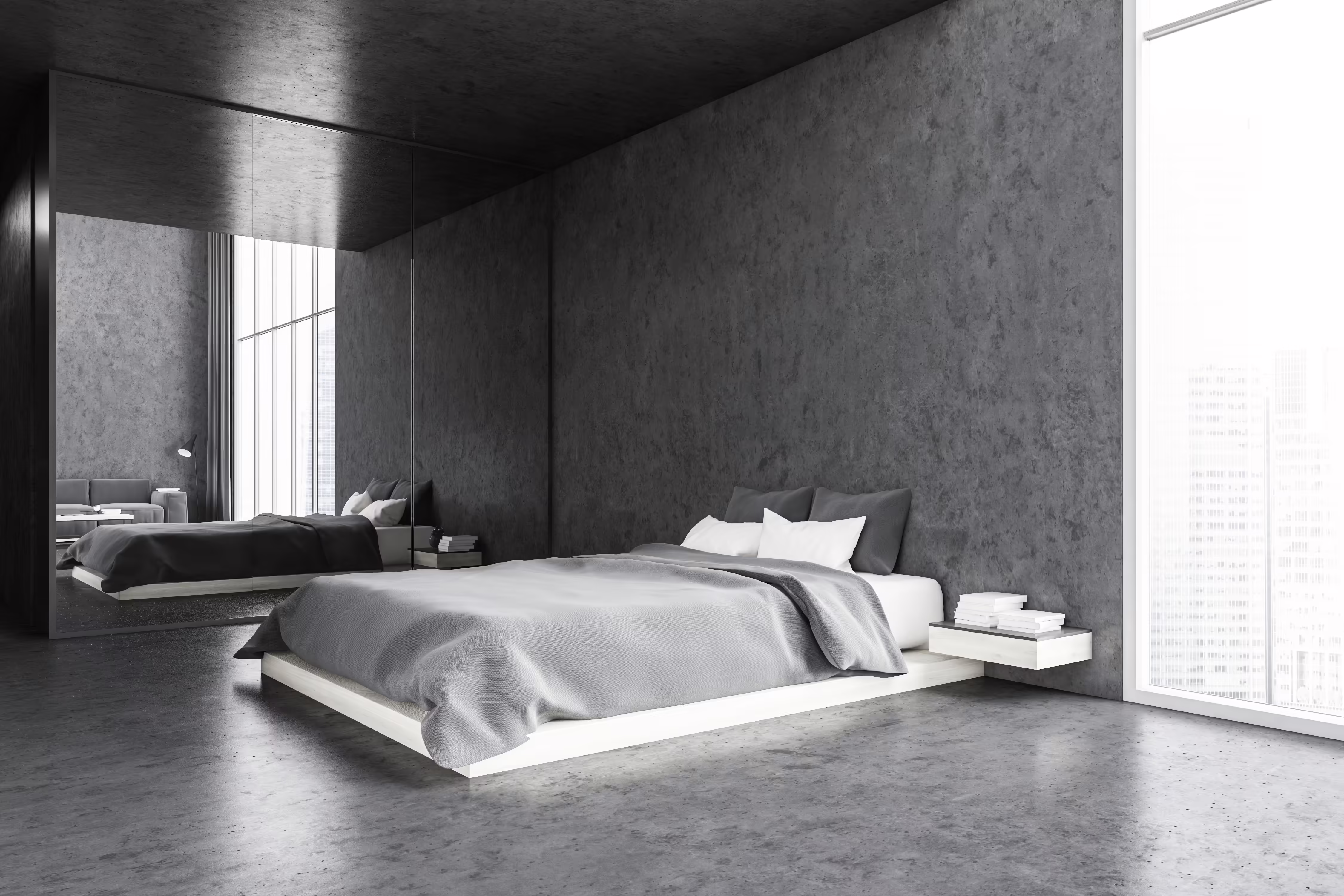 Luisnvaya Bed Plus Side Table