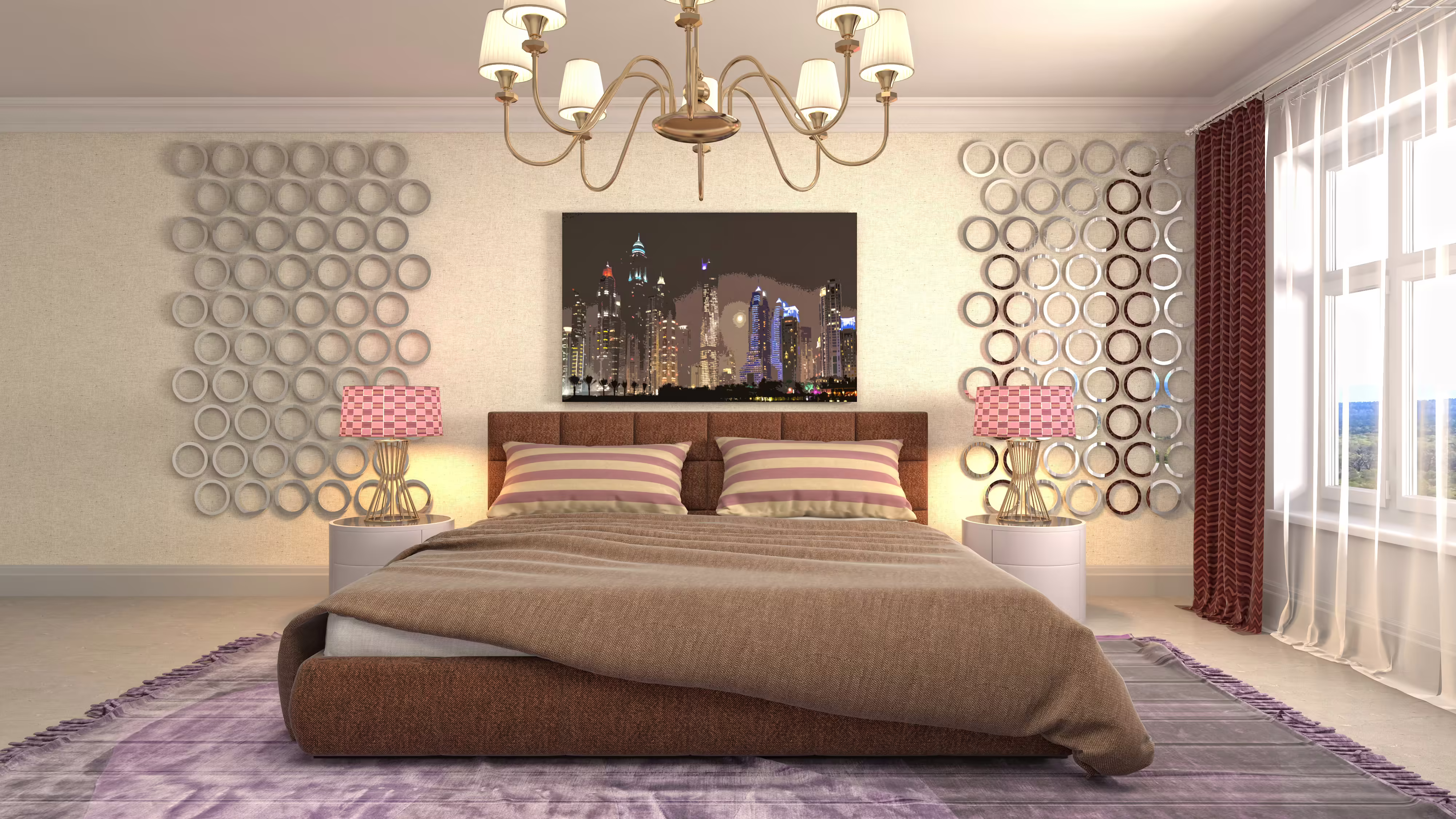 Luisnvaya Bed Plus Side Tables