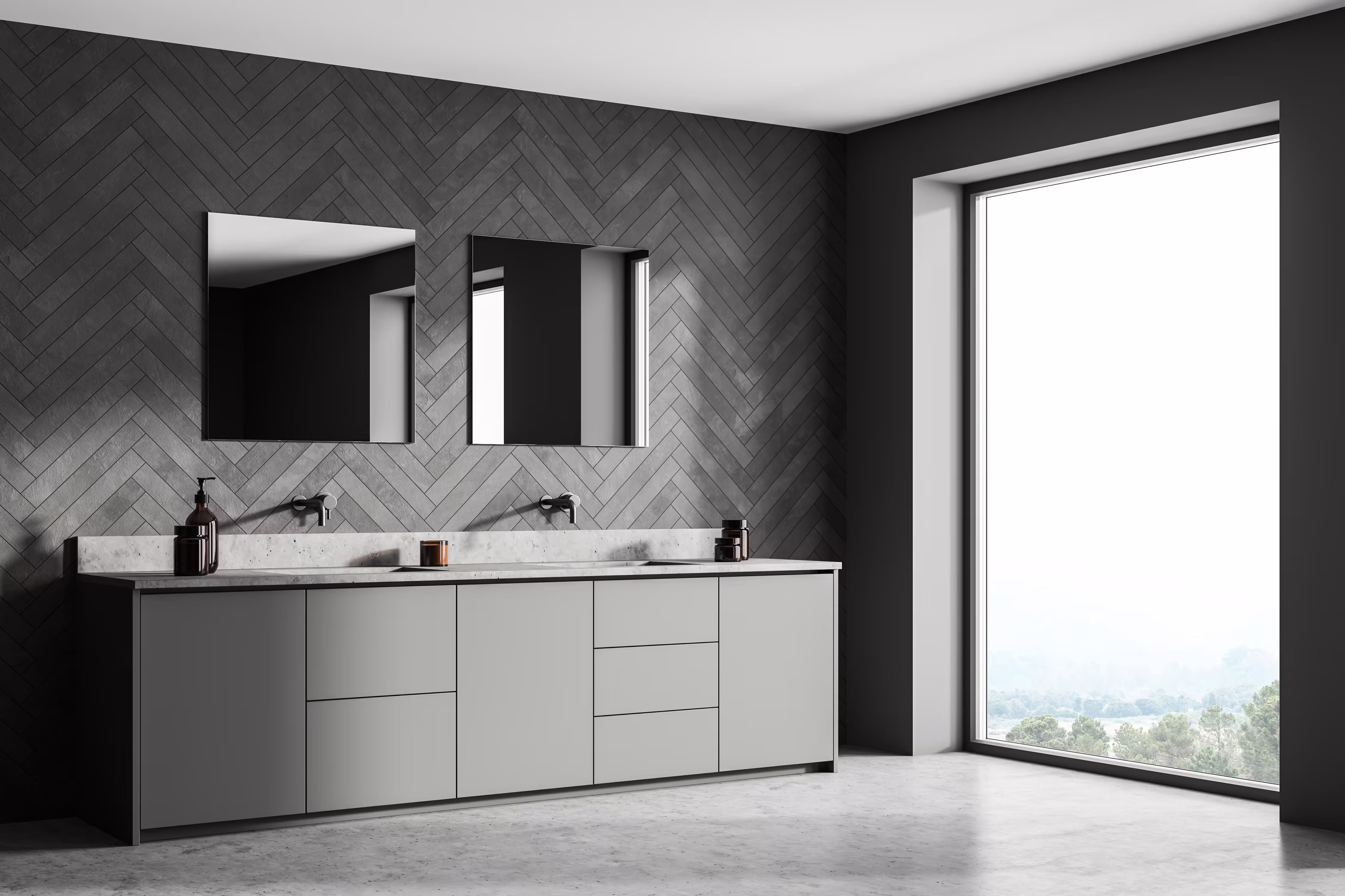 Luisnvaya Home Furniture VanityUnit Laminate Finish