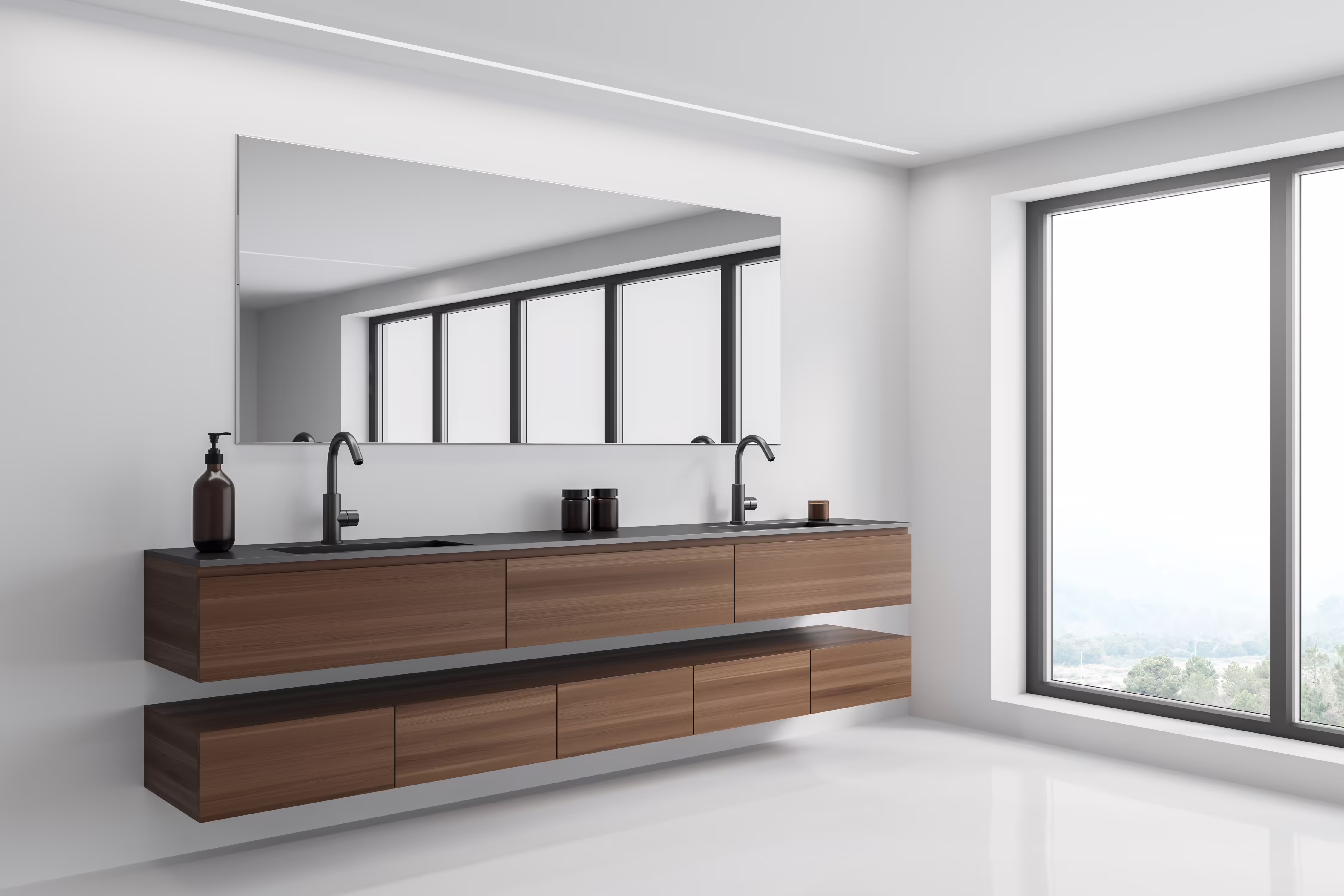 Luisnvaya Home Furniture VanityUnit Laminate Finish