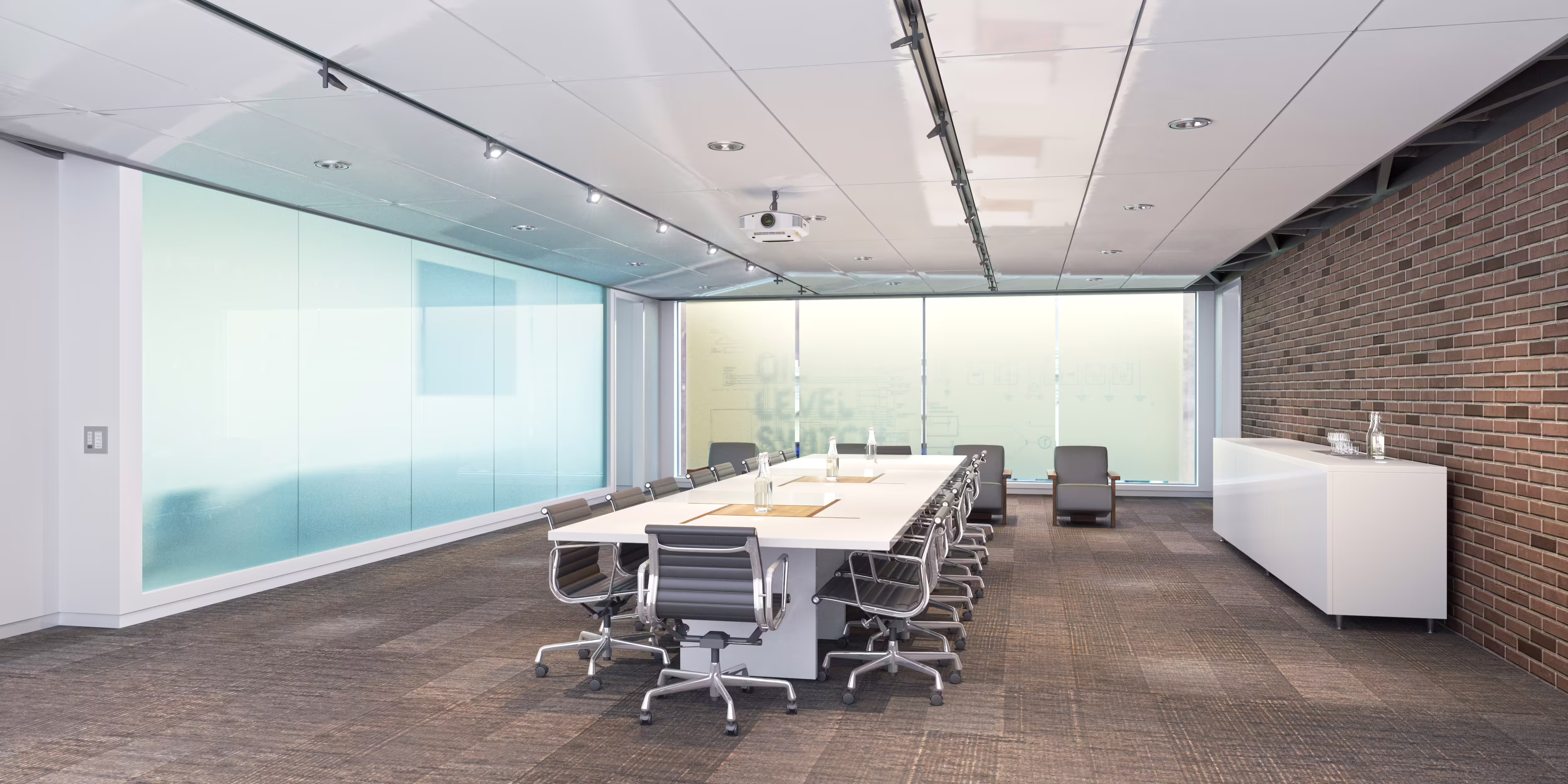 Luisnvaya Office Furniture Conference Table Pu Finish