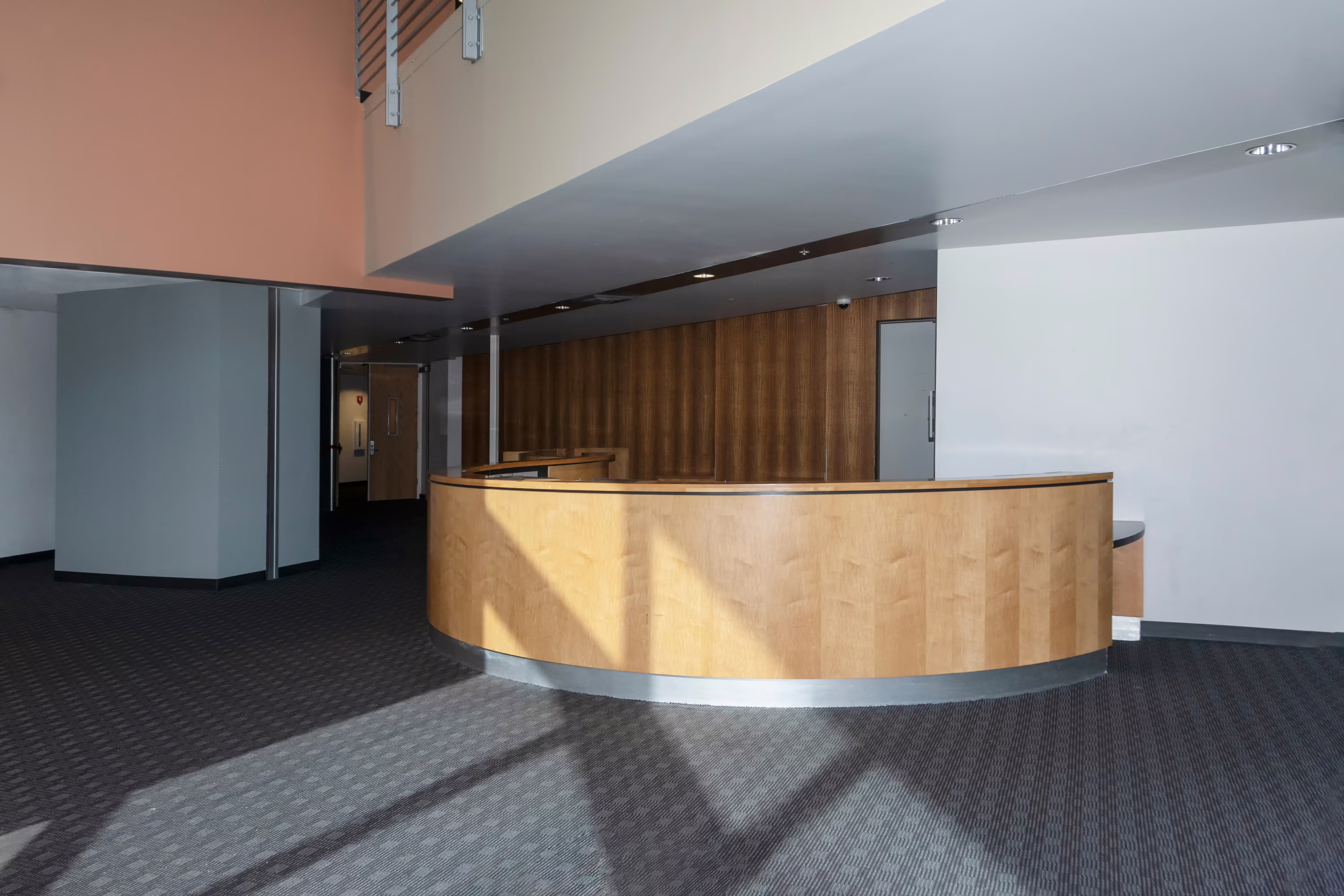 Luisnvaya Office Furniture Reception Table Laminate Finish