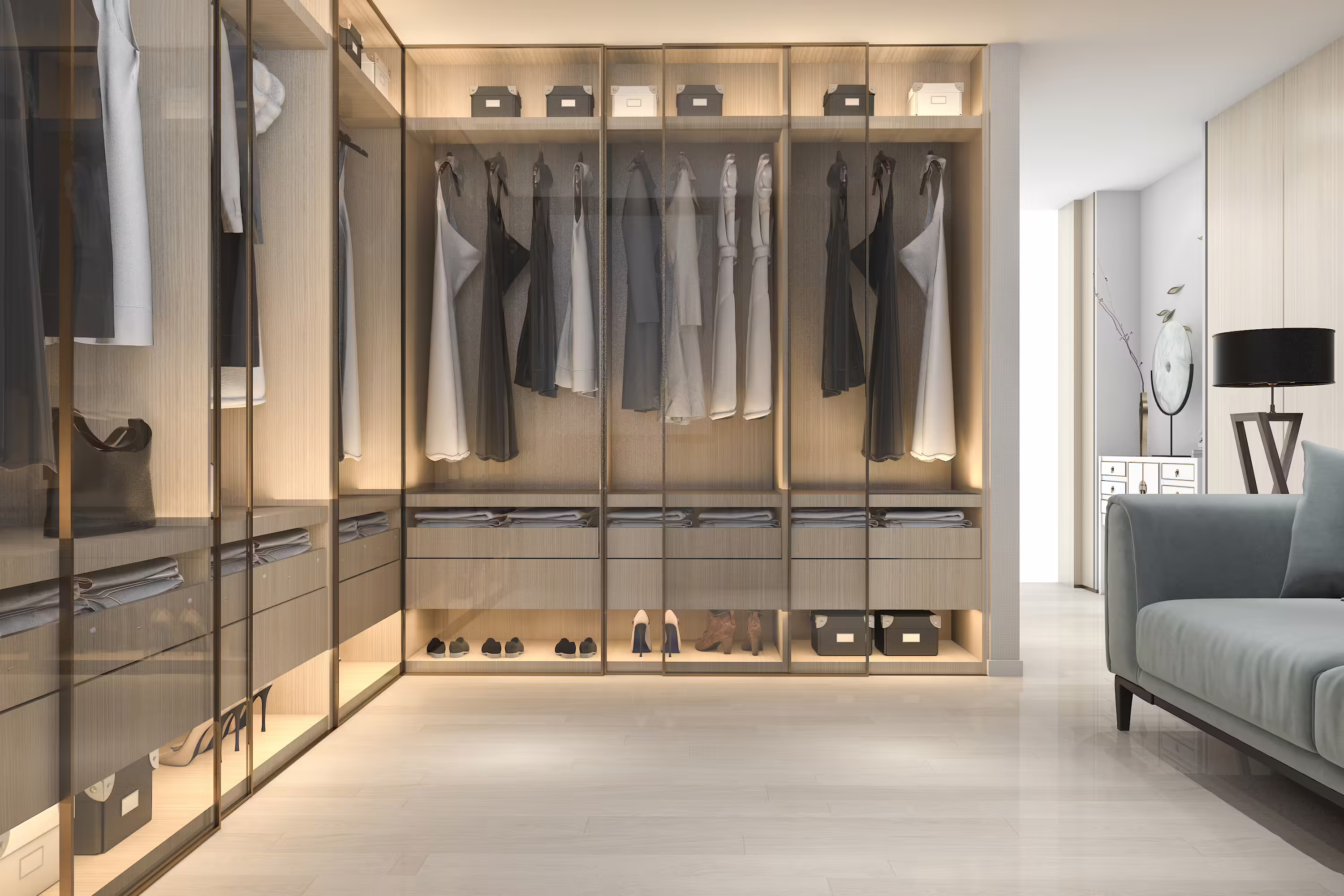Luisnvaya Wardrobes Walk-in Closet