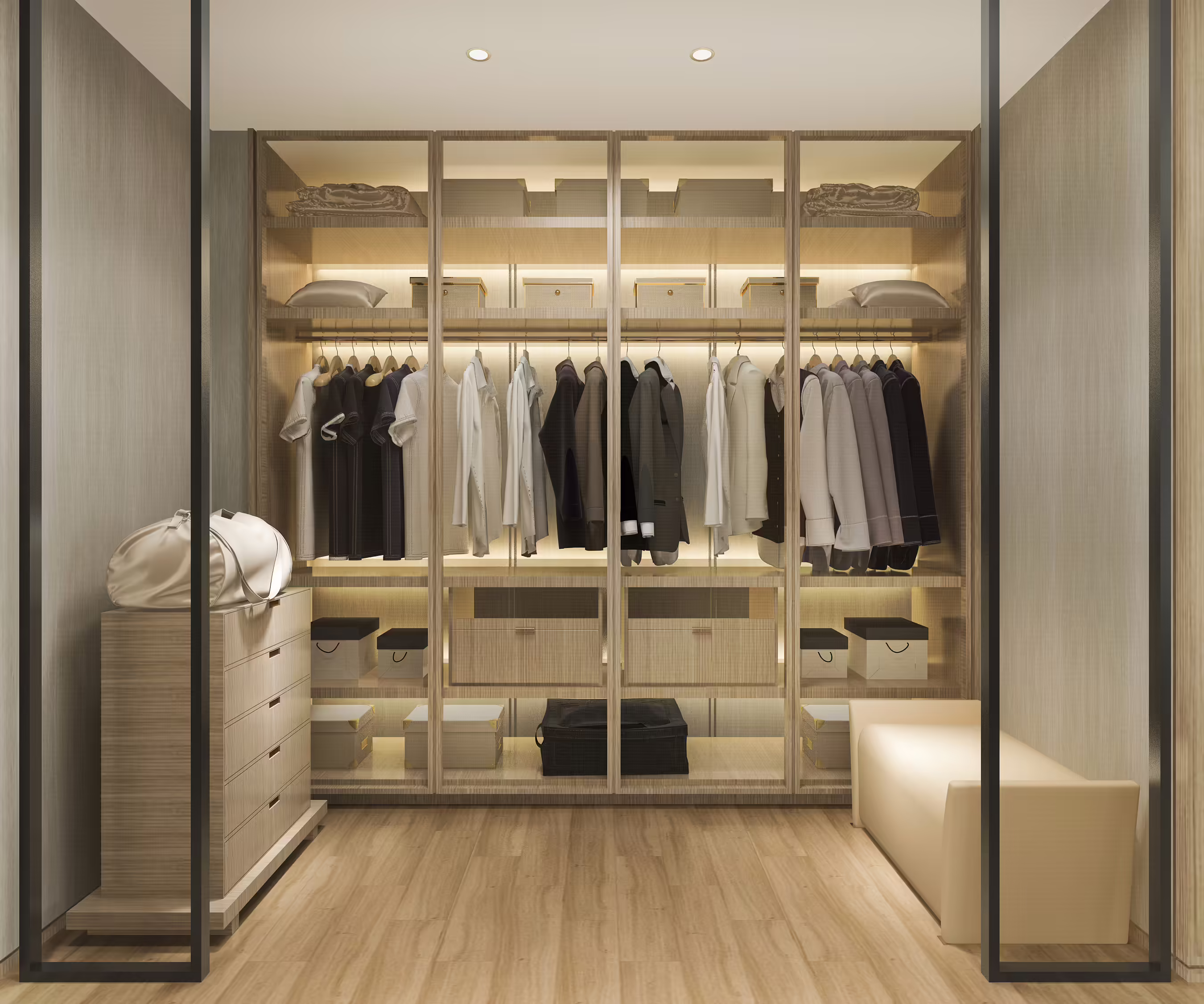 Luisnvaya Wardrobes Walk-in Closet
