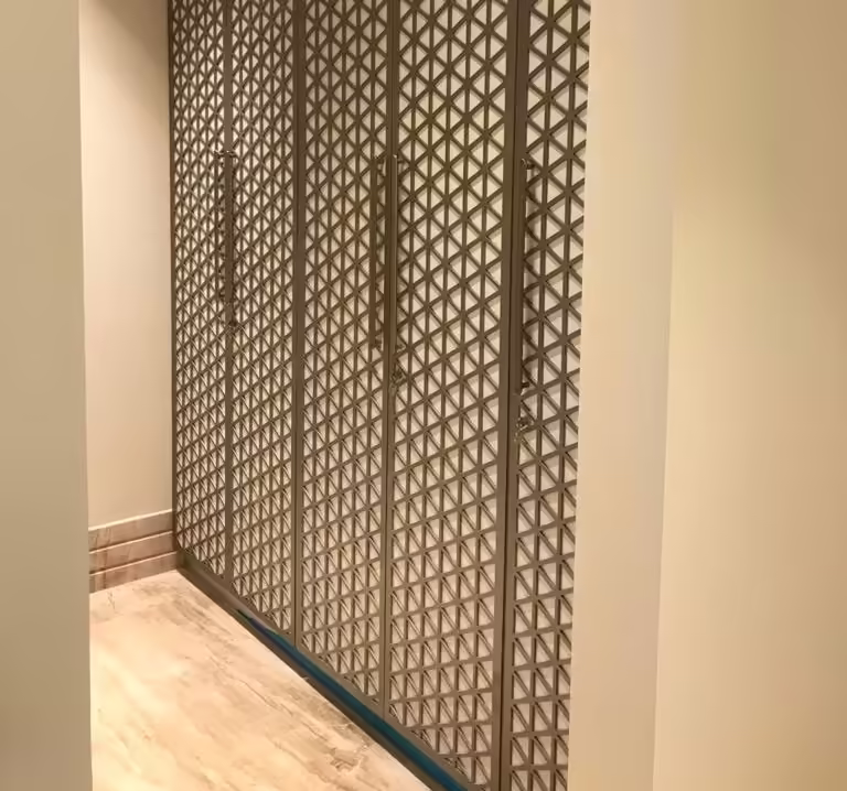Luisnvaya Wardrobe normal hinges PU Finish