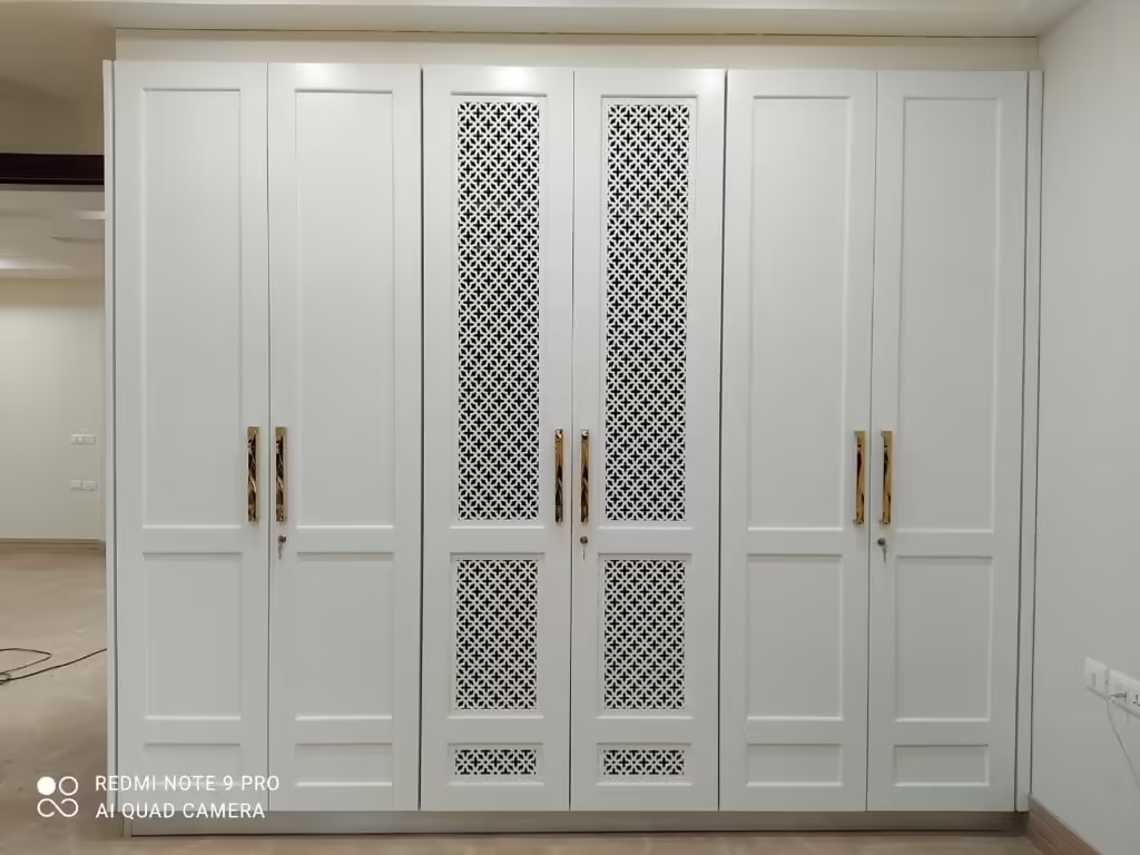 Luisnvaya Wardrobe normal hinges PU Finish